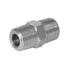 Economical  Stainless Steel Connector Straight Connector Threadedsame Diameter