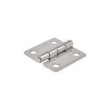 Stainless Steel Butterfly Hinge Flat Round Hole Type·Installation Space Fixed Type