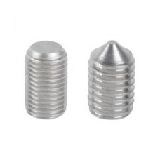 Inner hexagonal fastening screw flat end / cone end / concave end / convex end