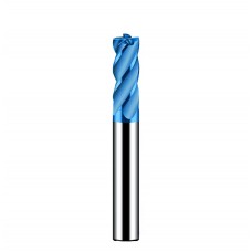 HRC65° blue coated milling cutter