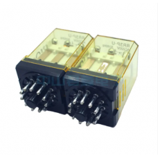 Original genuine rr3p-u AC / DC24V 36V 48 110 AC220V intermediate relay rr3p-u high power small relay